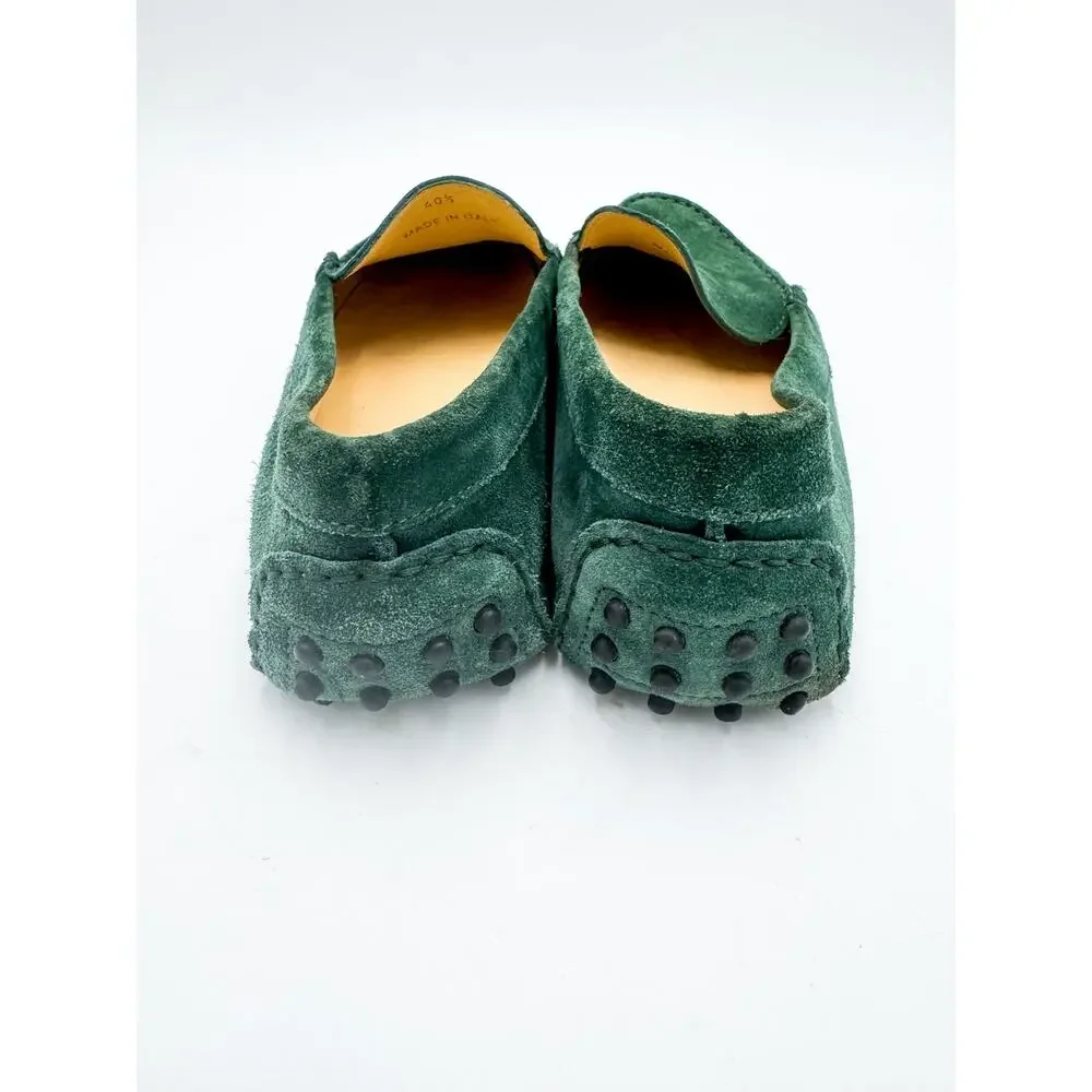 M. Gemi Green Felize Suede Moccasin - Picture 4 of 10